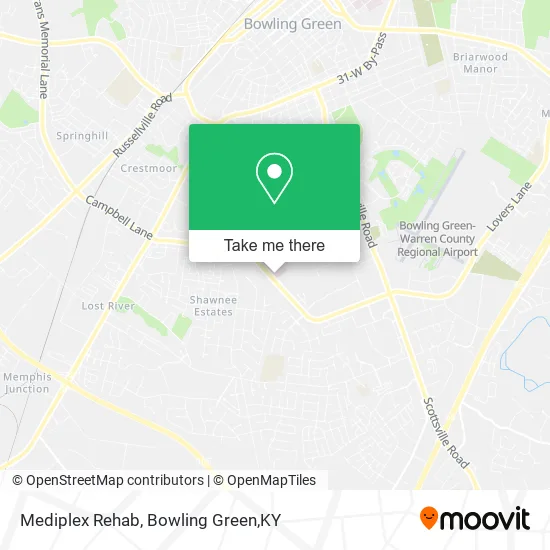 Mapa de Mediplex Rehab
