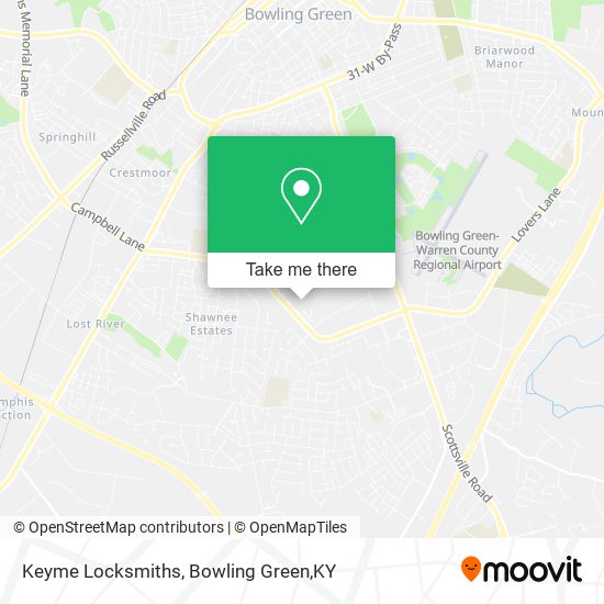 Mapa de Keyme Locksmiths