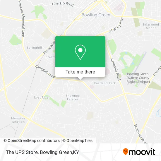 Mapa de The UPS Store