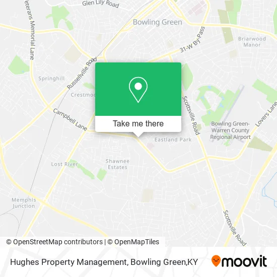 Hughes Property Management map