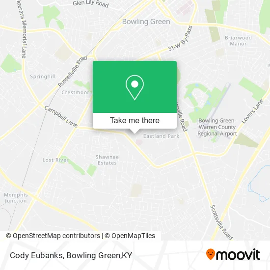 Mapa de Cody Eubanks