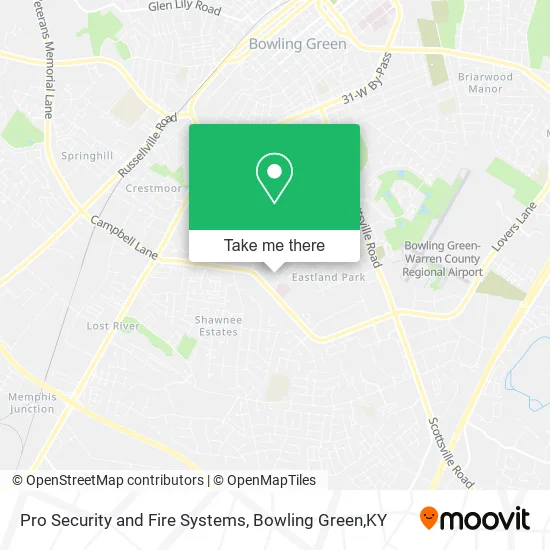 Mapa de Pro Security and Fire Systems