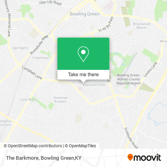 Mapa de The Barkmore