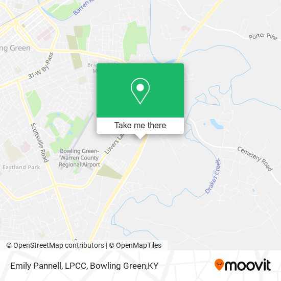 Emily Pannell, LPCC map