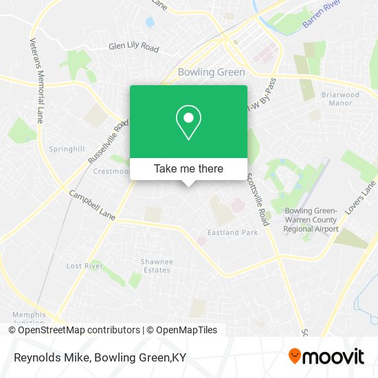 Reynolds Mike map