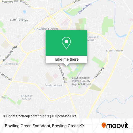 Bowling Green Endodont map