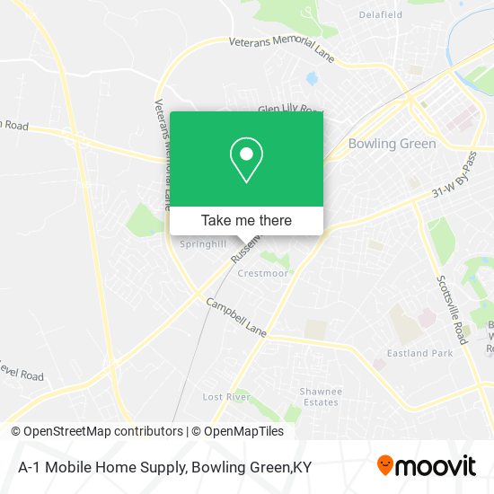 A-1 Mobile Home Supply map