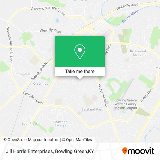 Mapa de Jill Harris Enterprises