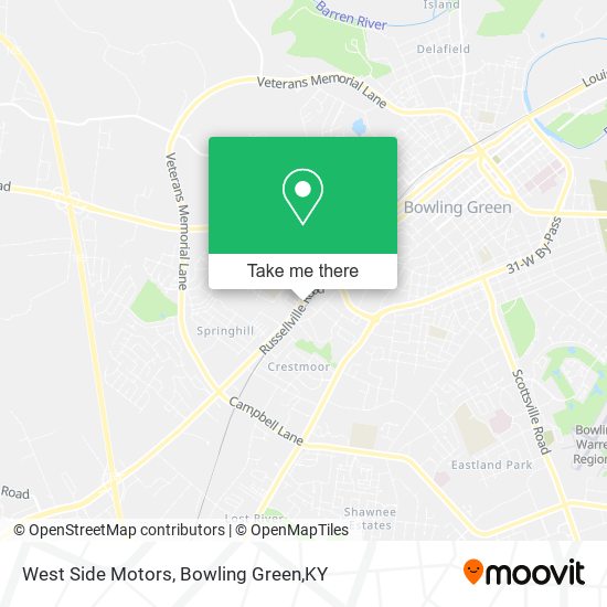 West Side Motors map
