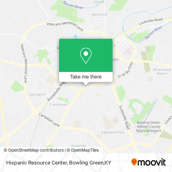 Hispanic Resource Center map