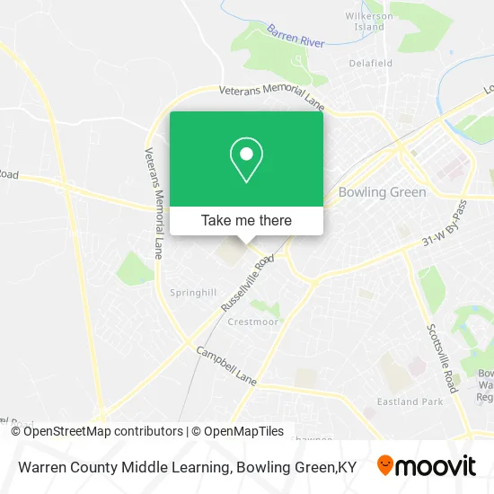 Warren County Middle Learning map