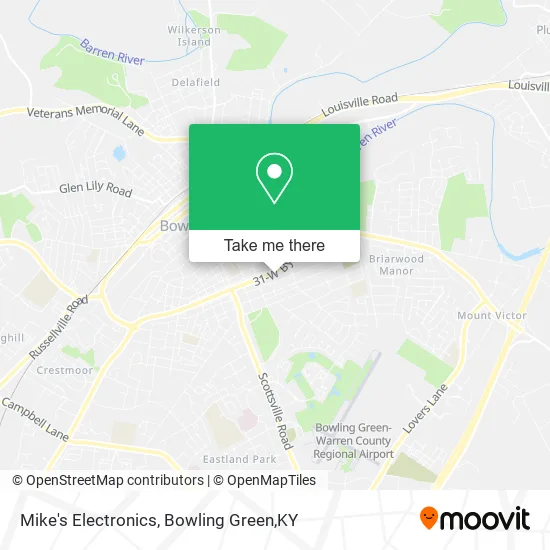 Mike's Electronics map