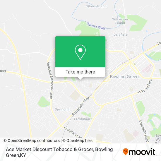 Ace Market Discount Tobacco & Grocer map
