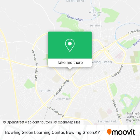 Mapa de Bowling Green Learning Center