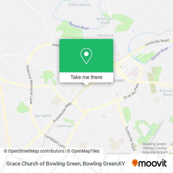 Mapa de Grace Church of Bowling Green