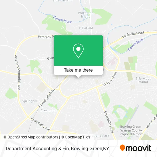 Department Accounting & Fin map