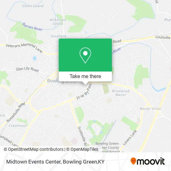 Midtown Events Center map