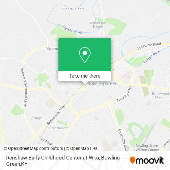 Mapa de Renshaw Early Childhood Center at Wku