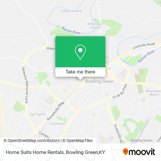 Mapa de Home Suits Home Rentals