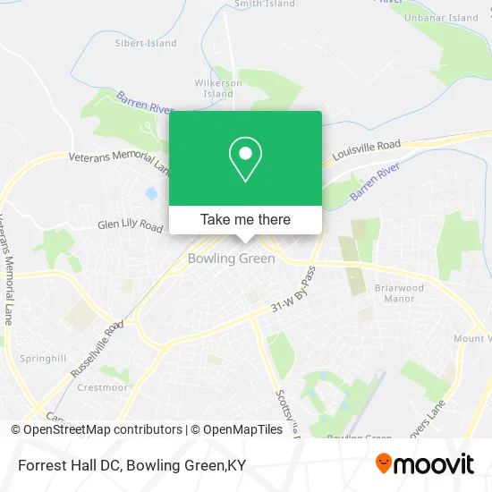 Forrest Hall DC map
