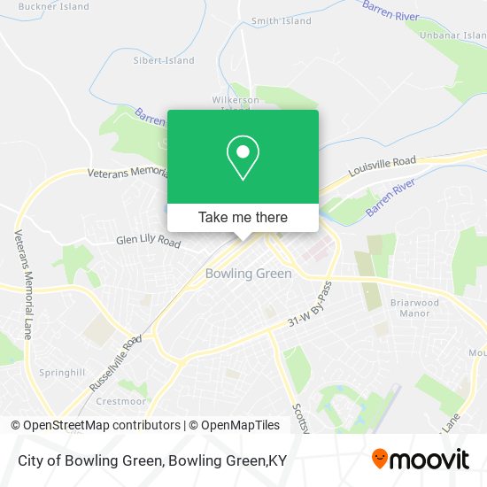 City of Bowling Green map