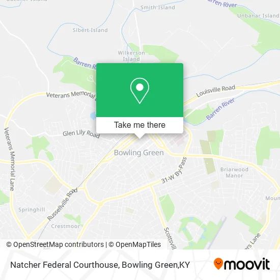 Natcher Federal Courthouse map