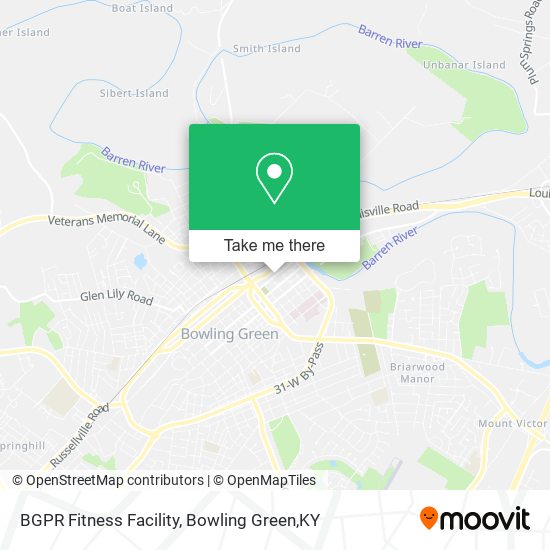 Mapa de BGPR Fitness Facility