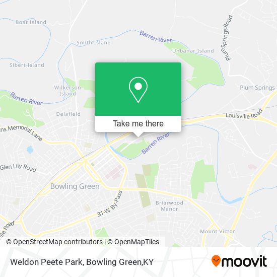 Weldon Peete Park map