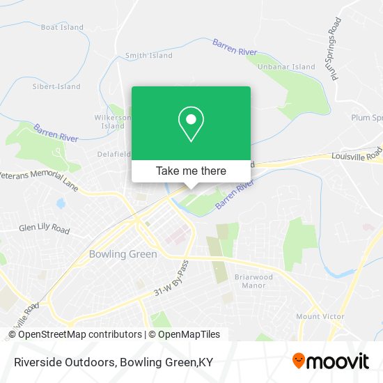 Mapa de Riverside Outdoors