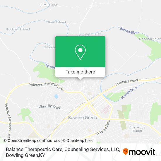 Balance Therapeutic Care, Counseling Services, LLC map