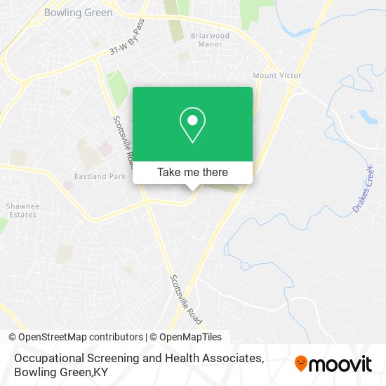 Occupational Screening and Health Associates map