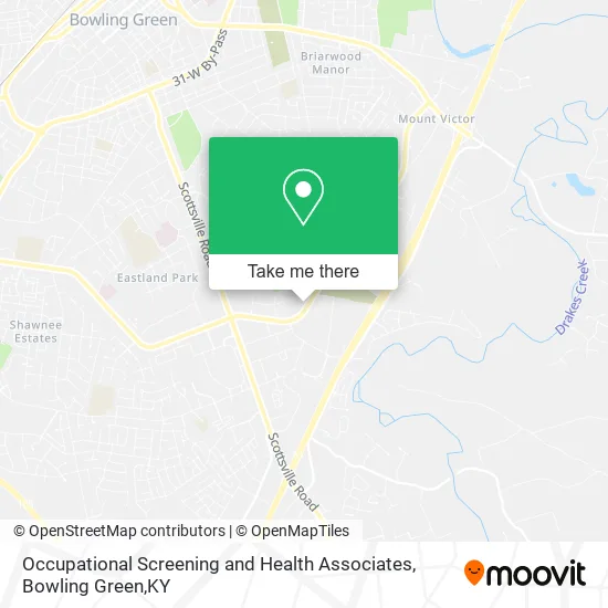 Occupational Screening and Health Associates map