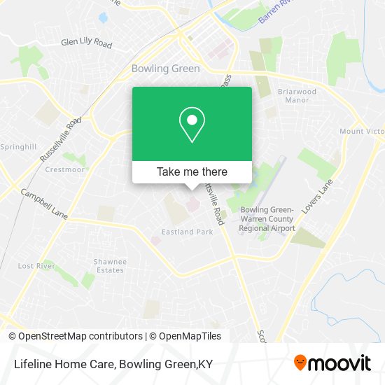 Lifeline Home Care map