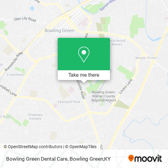 Bowling Green Dental Care map