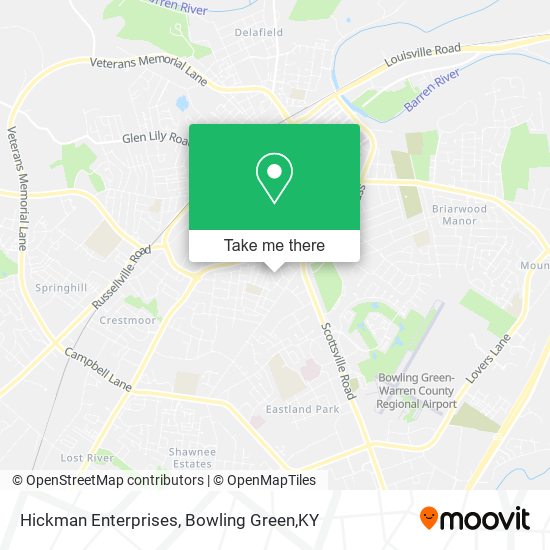 Hickman Enterprises map