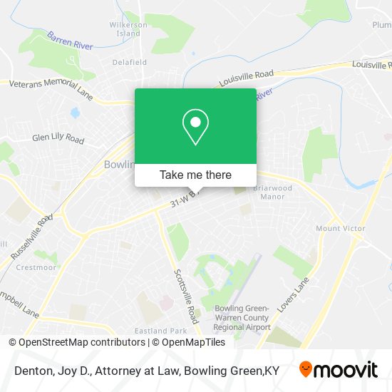 Mapa de Denton, Joy D., Attorney at Law