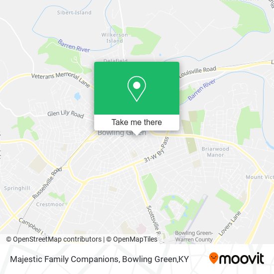 Majestic Family Companions map
