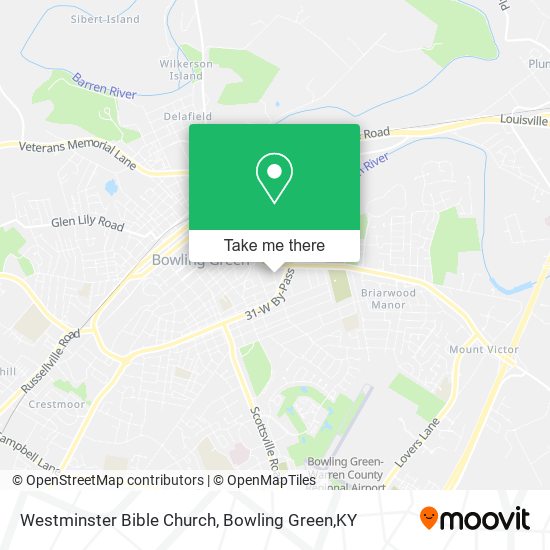 Westminster Bible Church map