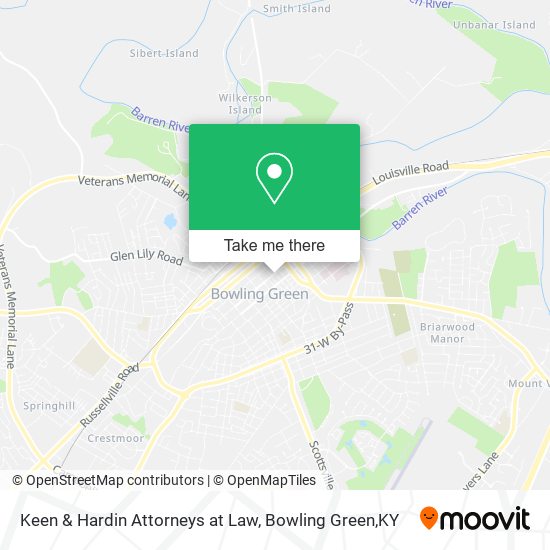 Mapa de Keen & Hardin Attorneys at Law