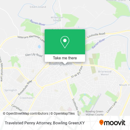 Travelsted Penny Attorney map