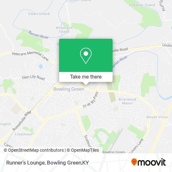 Runner's Lounge map
