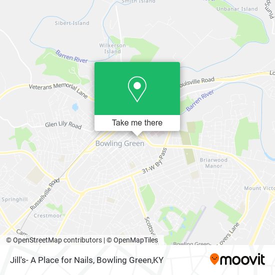Jill's- A Place for Nails map