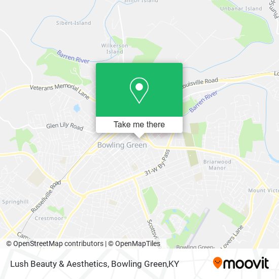 Lush Beauty & Aesthetics map