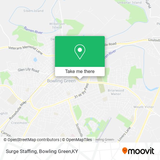Surge Staffing map