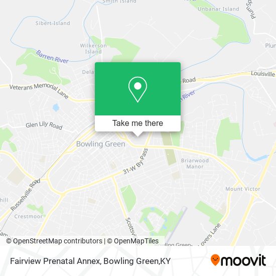 Fairview Prenatal Annex map