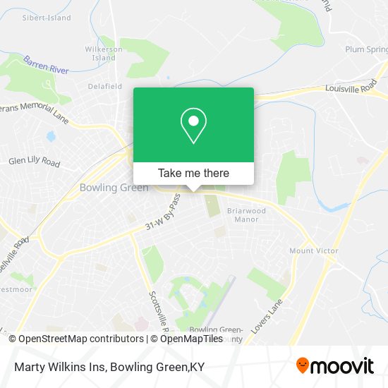 Marty Wilkins Ins map