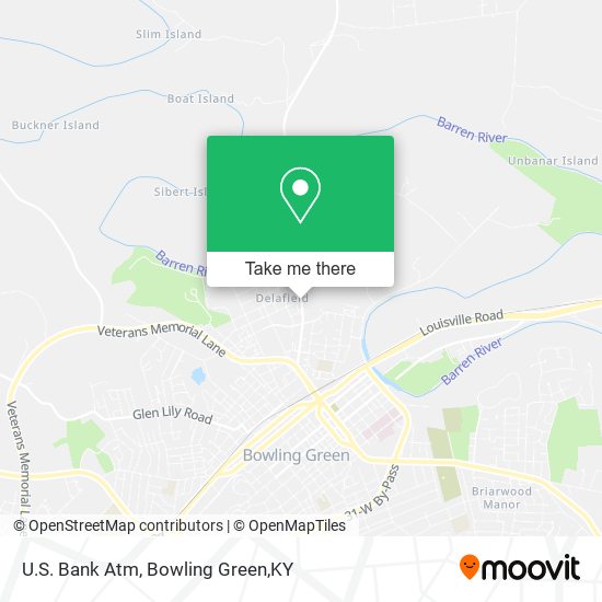 Mapa de U.S. Bank Atm