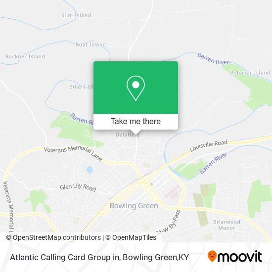 Atlantic Calling Card Group in map
