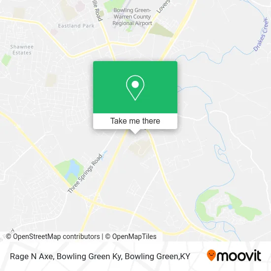 Mapa de Rage N Axe, Bowling Green Ky