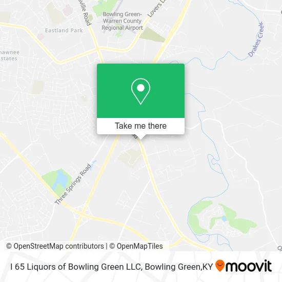 I 65 Liquors of Bowling Green LLC map